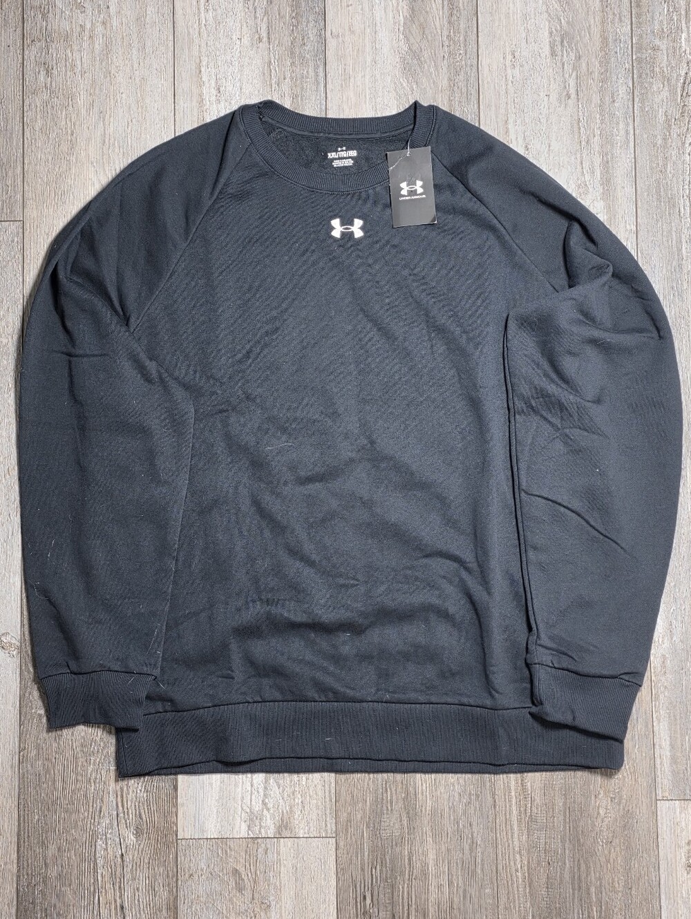 Under Armour Men's Rival Fleece Pullover Crewneck Athletic Sweater Sz 2XL *NWT